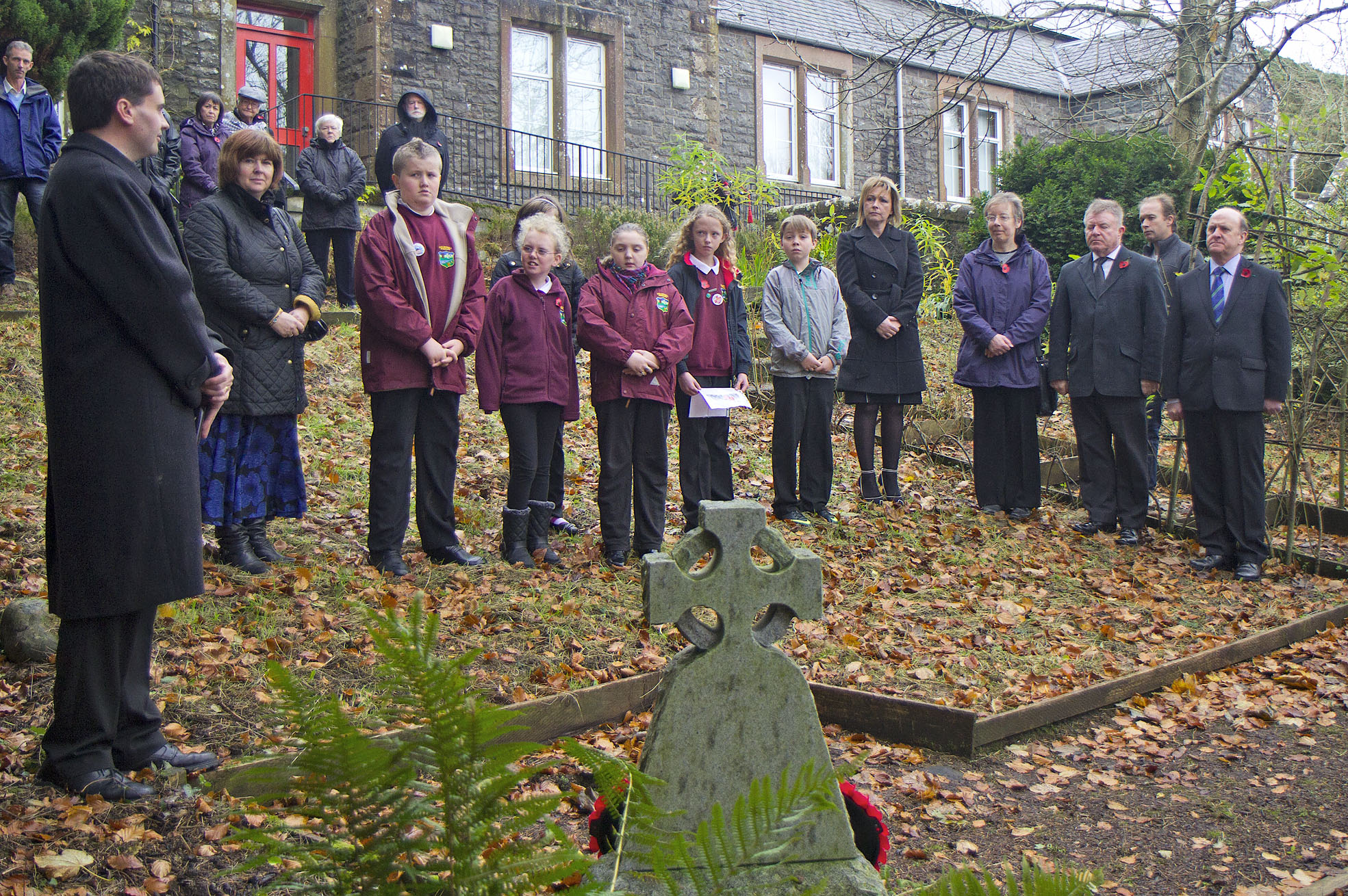 Pinwherry Act of Remembrance 2012