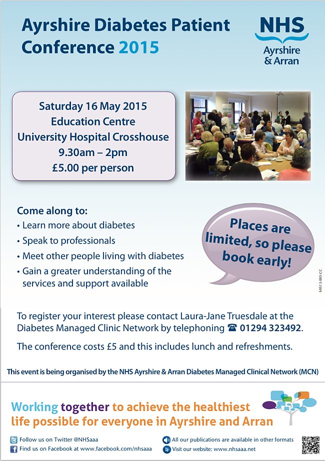Ayrshire Diabetes Patient Conference 2015