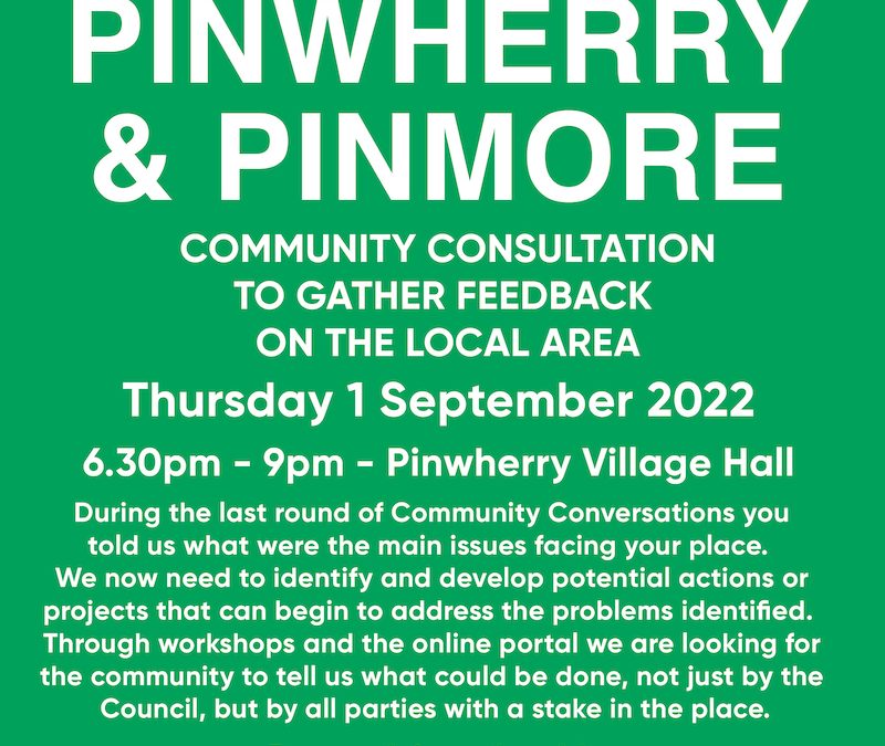 Pinwherry & Pinmore Community Consultation