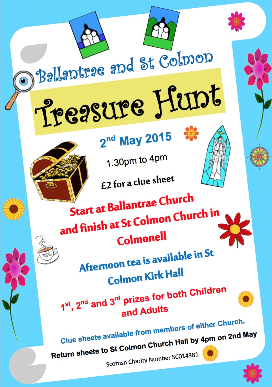 Treasure Hunt – 2nd May 2015