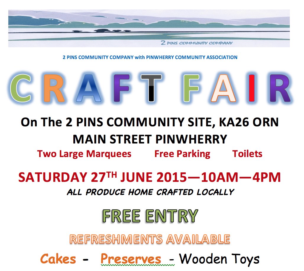 Craft Fair – 27th June 2015